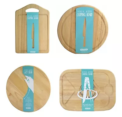 £14.95 • Buy Kitchen Wooden Chopping Board Food Cutting Wood Board Meat Pastry Bread 