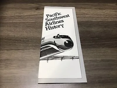 Pacific Southwest Airlines History Brochure  • $7