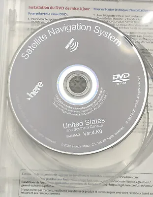 $79.99 • Buy 2007 2008 2009 2010 Honda Odyssey Navigation Map DVD 2021 Update VER 4.K0