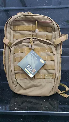 5.11 Tactical - Rush 12 Backpack FDE Color - New With Tags Ship From USA • $119