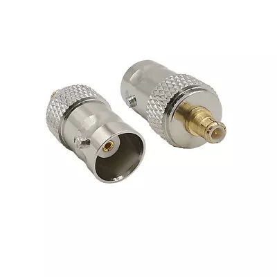 MCX Adapter Male Plug To BNC Female Jack RF Coaxial Coax Cable Cord Connector • $0.99