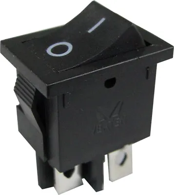 Mains Power On Off Rocker Switch 4 Pin-240V 6A DPST For TV Vacuum Cleaners 12V • £3.95