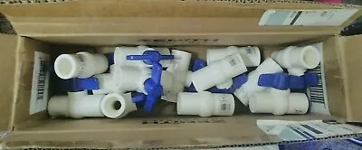 Lot: Proline 107-633 PVC Ball Valve 1/2  White • $25