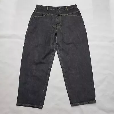 Vintage Marithe Francois Girbaud Jeans Mens 40Mx Black Denim Cowboy 90s Y2K • $26.21