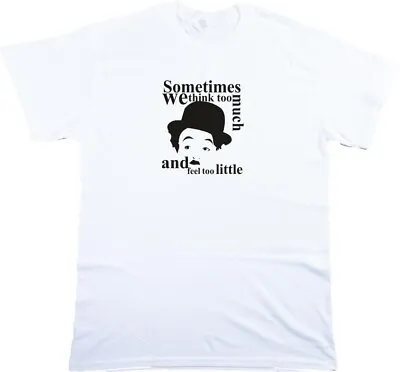 Charlie Chaplin T-shirt - Great Dictator Speech TShirt Various Colours S-XXL • £19.99