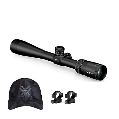Vortex Diamondback Tactical 4-12x40 Riflescope With 1 In Scope Rings And Hat • $249.99