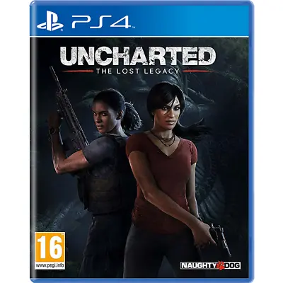 Uncharted The Lost Legacy PS4 MINT Condition - Fast And FREE Delivery • £19.98