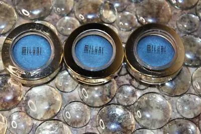 LOT OF 3 Milani Bella Eyes Gel Powder Eyeshadow #25 BELLA COBALT Factory Sealed • $17.95