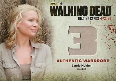 £17.77 • Buy The Walking Dead Season 3, Laurie Holden (Andrea) Wardrobe Relic Card M34