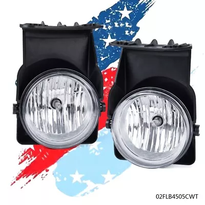 2X Bumper Fog Lights Lamps L+R Fit For 03-07 GMC Sierra 1500 2500 3500 Pickup • $25.80