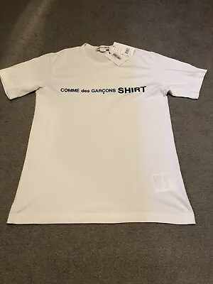 £45 • Buy Mens Comme Des Garcons T-shirt / White / Large.