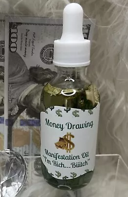 ✨”I’M IN THE MONEY”✨•Money Drawing•Manifestation & Conjure Ritual Spell Oil • $18.99
