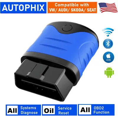 Full System Scanner Fit For VW &AUDI OBD2 Code Reader Diagnostic Tool ABS SRS  • $36.99