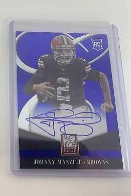 Johnny Manziel Leaf Rookie Card Auto • $25