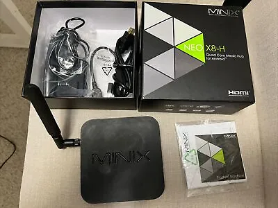 Minix Neo X8-H - Quad Core Android Smart TV HDMI • $45