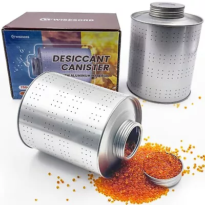 900 Grams Silica Gel Reusable Canister Desiccant 1 Pack Gun Safe Dehumidifier • $22.99