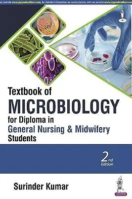 Textbook Of Microbiology For Diploma In General Nursing & Midwifery Students By  • £33.30