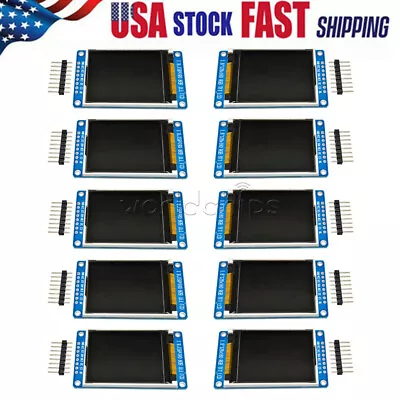 1-10Piece 1.8  TFT Full Color LCD Display Module 128*160 SPI ST7735S For Arduino • $22.25