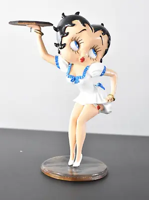 £149.95 • Buy Betty Boop Waitress Blue And White Figurine Large