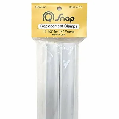 Q Snap Replacement Clamps 11.5  For 14  X 14  Extension Frame Set Of 2 • $3.95