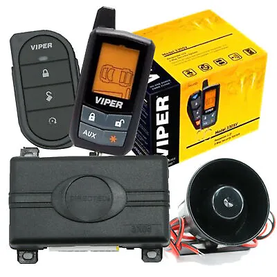 Viper 3305V Responder 2 Way Pager LCD Car Alarm Security System Starter Kill • $149