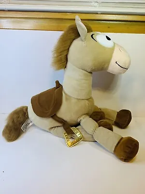 Disney Parks Bullseye Toy Story Horse Plush Stuffed Animal Doll Large 20” • £16.38