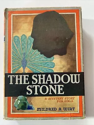 Mildred Wirt Shadow Stone 1937 Hardcover Very Good Vintage Mystery 4 Girls Rare • $35