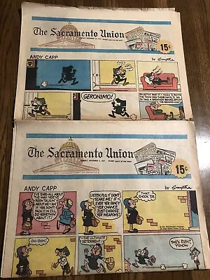 Sacramento Union Sunday Comics 1967 Lot Of 2 Disney Pogo • $13.99