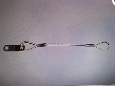 Loop Tab 1/16 Stainless Steel Cable Lanyard Cable Length 6” US Made • $3.50