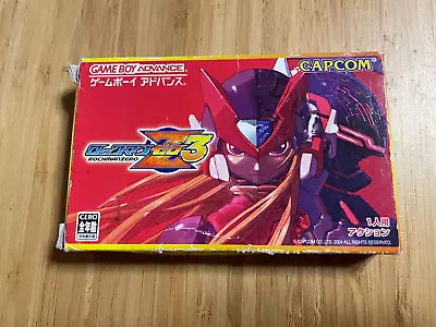 Rockman Zero 3 Megaman GBA Capcom Nintendo Gameboy Advance Box JAPAN • $35.98