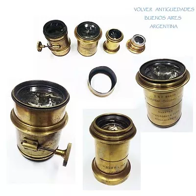 Interesting Lot Of Brass Lens Voigtlander & Sohn Walder & Son • $1440