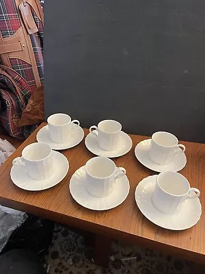 6 Mikasa Maxima Yardley CAJ08 Cup And Saucer Sets • $59.99