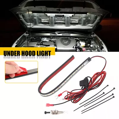 12-14V For Universal Car Under Hood Engine Repair Light Bar Kit 6000K White LED • $11.39