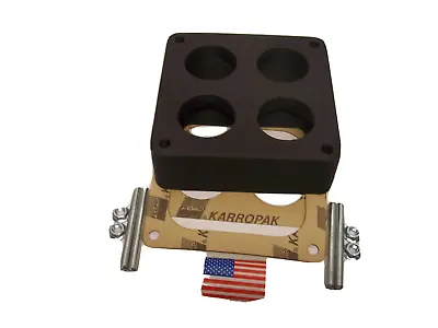 Holley 4500 Dominator Carburetor Spacer Ultra High Flow 2  Carbon Fiber PC USA • $49.95