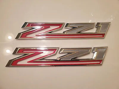 2 Piece Z71 Decal Badge Emblems For 2019-2021 Silverado 1500 2500 3500 • $15