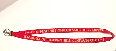 Vintage U.S. Marine Corps USMC Lanyard - ID Badge Key Holder - Rare Collectible • $14.95