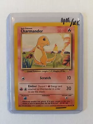 MINT 💎 4th UK Print Charmander #46/102 Base Set Pokemon Card 1999-2000 WOTC TCG • $8.50