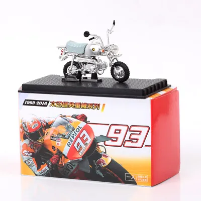 1/24 Tiny Honda Gorilla Spring 1999 Motorcycle Model Diecast Toy Bike Silver • $14.26