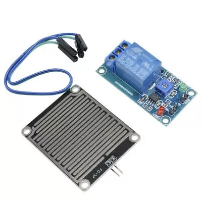 12V Raindrops Controller Module Rain Sensor Module Foliar Moisture M35 • $8.59