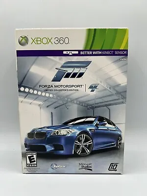 Forza Motorsport 4 Limited Collectors Edition Xbox 360 Complete CIB Sealed Book • $47.83
