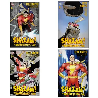 Shazam! The Monster Society Of Evil #1-4 Complete Series By Jeff Smith DC 2007 • $16.99