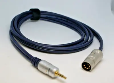 Bang Olufsen To Ipod IPhone MP3 5 Pin DIN To 3.5mm 5ft Audiophile Cable NEW • $11.99