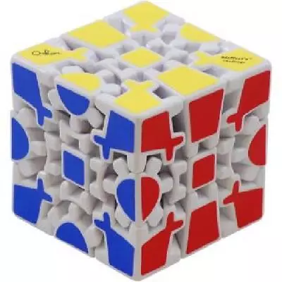 Gear Cube Extreme White - Meffert's Rotation Brain Teaser Puzzle • $26.95