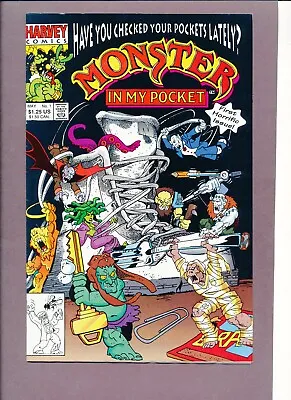 Monster In My Pocket 1 2 3 4 Complete NM 9.4 Set Harvey Comics 1991 • $41.99