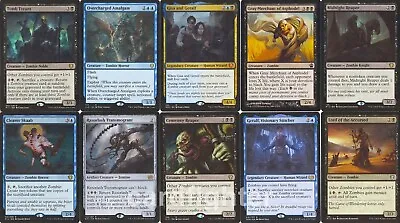 Zombie Tribal Commander EDH Deck - Gisa And Geralf - MTG • $154.58