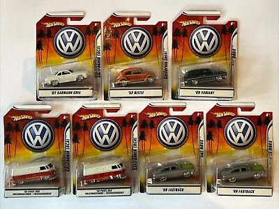 Hot Wheels Volkswagen California Local/Rat Rod Lot - Beetle/Bus/Ghia/Fasback • $24.99