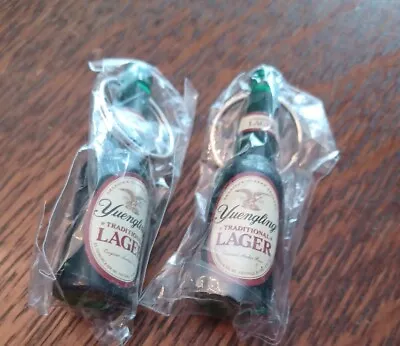 Yuengling Traditional Lager Miniature Beer Bottle Opener Keychain Lot Of 2 • $12