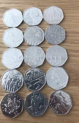 50p Coin Collection Rare • £20