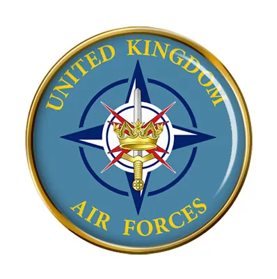 United Kingdom Air Forces NATO Pin Badge • £5.50