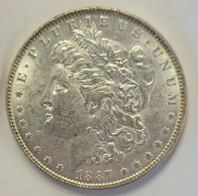 1887 Morgan Silver Dollar *VAM 1A* Donkey Tail $1 RARE  • $65